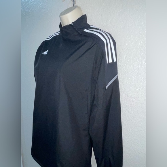 LIKE NEW ADIDAS PULLOVER JACKET - Picture 2 of 5